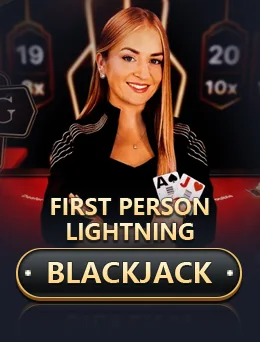 First Person Lightning Blackjack